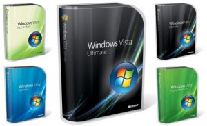 Différentes version de Windows Vista